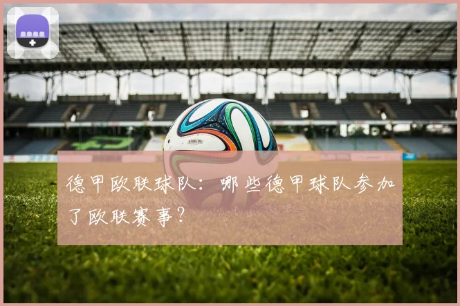 德甲欧联球队：哪些德甲球队参加了欧联赛事？